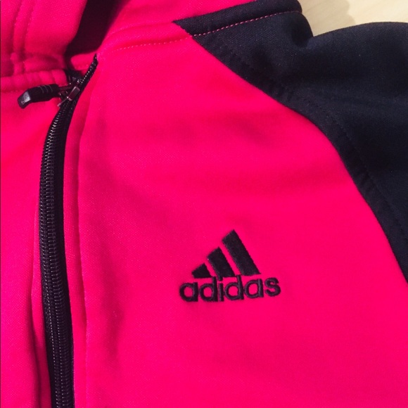 Adidas  Jacket . Size Girls/ Junior Large - Picture 4 of 8